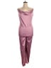 Bebe Solid Pink Jumpsuit Size XL - photo 1