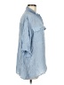 MNG Blue 3/4 Sleeve Button-Down Shirt Size 8 - photo 4
