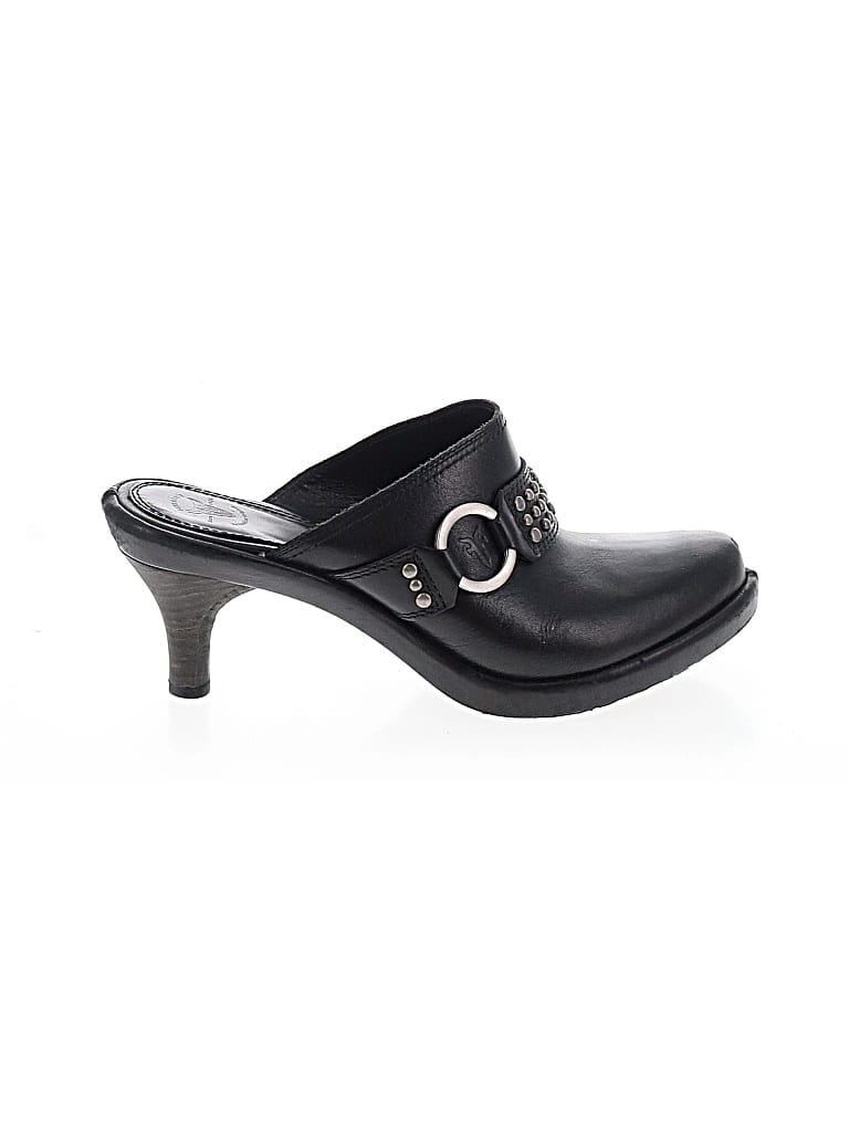 Pre-owned Frye Mule/clog In Black
