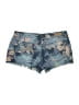 Harmony + Havoc Tropical Blue Denim Shorts Size 9 - photo 2