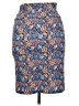 Lularoe Paisley Blue Casual Skirt Size XL - photo 2