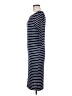 Just Fab Stripes Blue Casual Dress Size M - photo 5