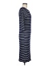 Just Fab Stripes Blue Casual Dress Size M - photo 4