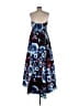 Speechless 100% Polyester Floral Multi Color Blue Cocktail Dress Size 15 - photo 2