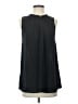 Ann Taylor 100% Polyester Black Sleeveless Blouse Size S - photo 1