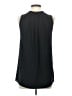Ann Taylor 100% Polyester Black Sleeveless Blouse Size S - photo 2