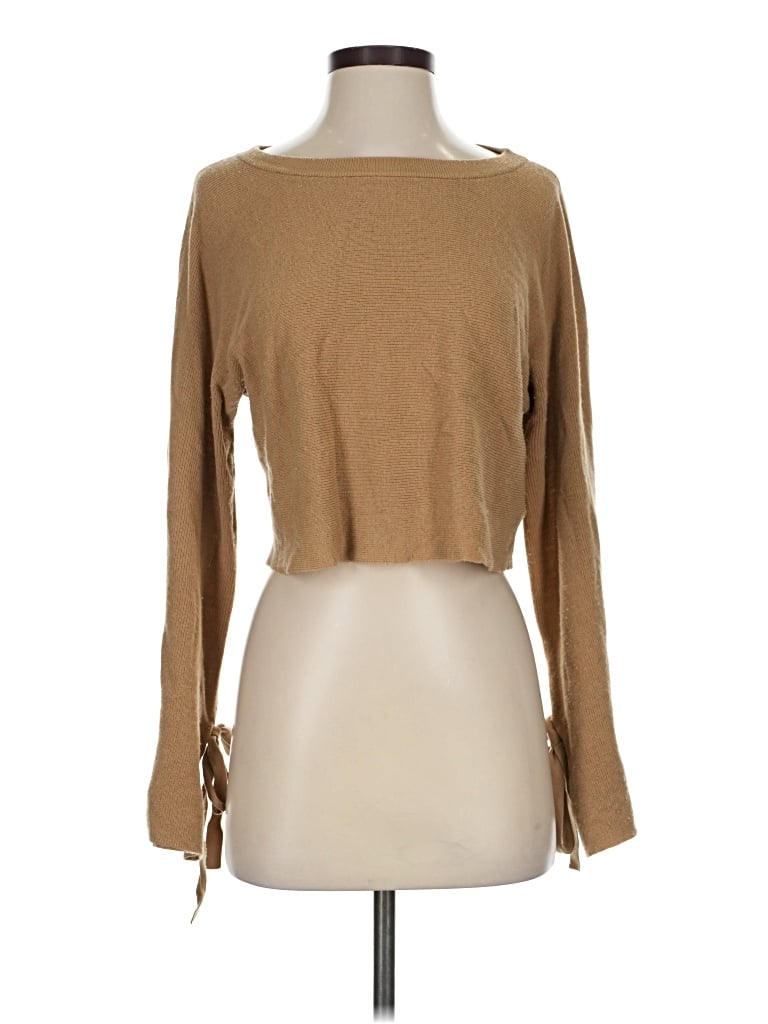 Pre-owned Wilfred Wool Pullover Sweater In Brown