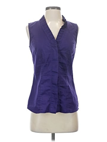 The Limited Sleeveless Button-Down Shirt (view 1)