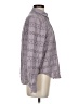 Gap Print Gray Purple Long Sleeve Button-Down Shirt Size S (estimated) - photo 4
