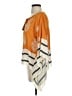 Floreat 100% Viscose Paisley Stripes Orange 3/4 Sleeve Blouse Size XS - photo 5