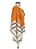 Floreat 100% Viscose Paisley Stripes Orange 3/4 Sleeve Blouse Size XS - photo 4