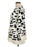 Zesica 100% Acrylic Animal Print Ivory Cardigan Size M - photo 5