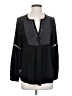 Hale Bob Black Long Sleeve Blouse Size S - photo 1