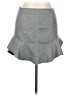 Re:named 100% Polyester Solid Gray Casual Skirt Size L - photo 1