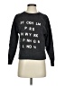 Madewell 100% Cotton Graphic Gray Pullover Sweater Size XS - photo 1