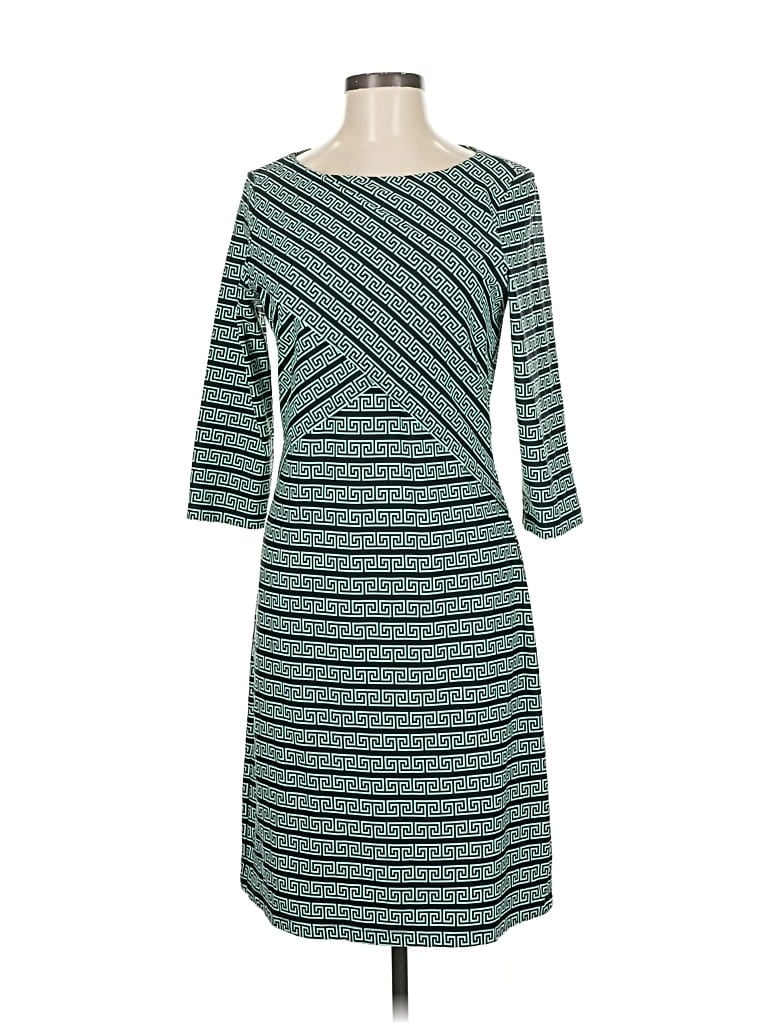 Pre-owned J. Mclaughlin Casual Dress In Blue