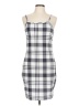 Unbranded Plaid Gray Casual Dress Size L - photo 1