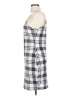 Unbranded Plaid Gray Casual Dress Size L - photo 5