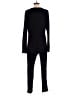 Shein Solid Black Jumpsuit Size 12 - photo 2
