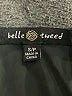 Belle Tweed 100% Polyester Black 3/4 Sleeve Blouse Size S - photo 7