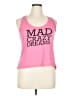 Steve Madden Pink Tank Top Size XL - photo 1