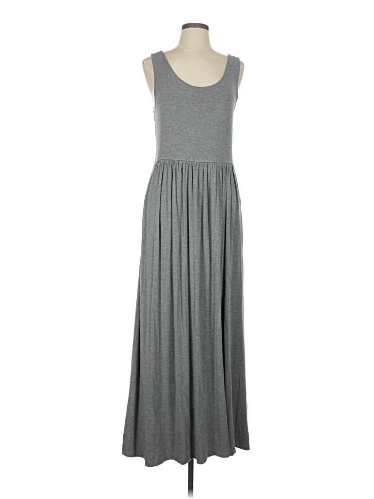 Pre-owned Artisan Ny Casual Dress In Gray