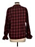 Blooming Jelly Red Long Sleeve Blouse Size L - photo 2