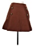 Express Solid Brown Casual Skirt Size 0 - photo 1