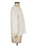Ann Taylor 100% Cotton White Sweatshirt Size S - photo 4