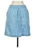 J.Crew Solid Blue Denim Skirt Size XXS - photo 2