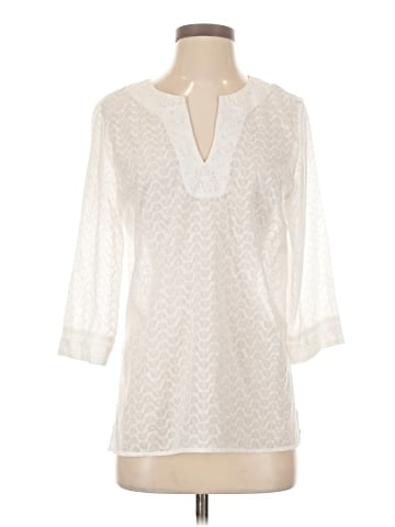 Sigrid Olsen 3/4 Sleeve Blouse (view 1)
