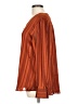 Chico's 100% Polyester Orange Long Sleeve Blouse Size Lg (2) - photo 5