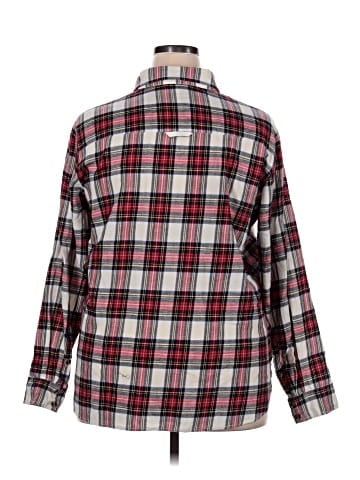 Evy's Tree Long Sleeve Button-Down Shirt (view 2)