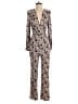 Free People Floral Ivory Jumpsuit Size 4 - photo 1