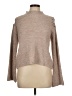 John & Jenn 100% Acrylic Tan Ivory Turtleneck Sweater Size L - photo 1