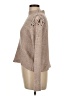 John & Jenn 100% Acrylic Tan Ivory Turtleneck Sweater Size L - photo 5