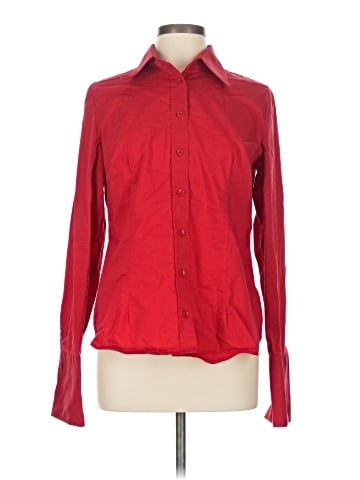 New York & Company Long Sleeve Button-Down Shirt (view 1)