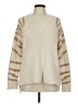 Mystree 100% Polyester Ivory Turtleneck Sweater Size M - photo 1