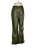 Never Fully Dressed 100% Polyurethane Green Faux Leather Pants Size 8 - photo 1