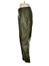 Never Fully Dressed 100% Polyurethane Green Faux Leather Pants Size 8 - photo 5