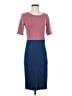 Lularoe Color Block Pink Casual Dress Size XS - photo 1