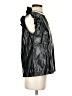 THML Black Short Sleeve Blouse Size S - photo 4