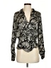 Heartloom 100% Polyester Black Long Sleeve Blouse Size S - photo 1