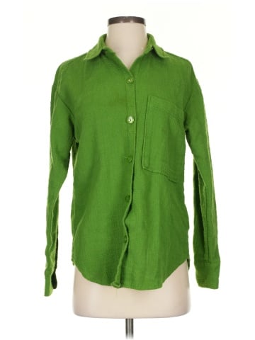 Abercrombie & Fitch Long Sleeve Button-Down Shirt (view 1)
