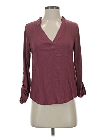 Porridge 3/4 Sleeve Blouse (view 1)