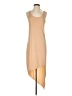 DKNY Solid Tan Casual Dress Size XS (petite) - photo 1
