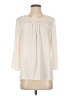 Ann Taylor Ivory 3/4 Sleeve Blouse Size 1 (estimated) - photo 1