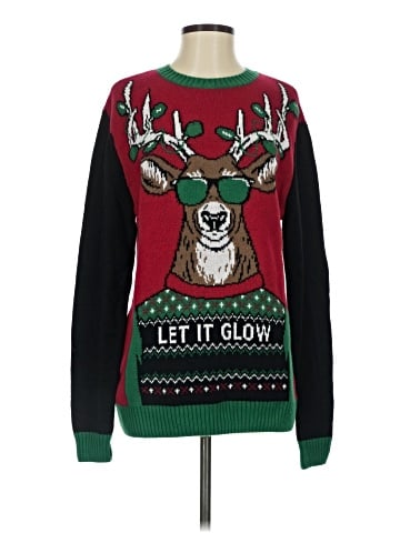 Ugly Christmas Sweater Pullover Sweater (view 1)