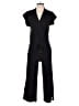 KINLY 100% Cotton Solid Black Jumpsuit Size XS - photo 1