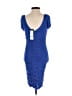 Bebe Blue Cocktail Dress Size XXS - photo 2